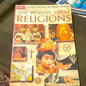 🌼or🔴VINTAGE LIFE SPEC EDITION FOR YOUNG READERS:THE WORLD’S GREAT RELIGIONS 1958